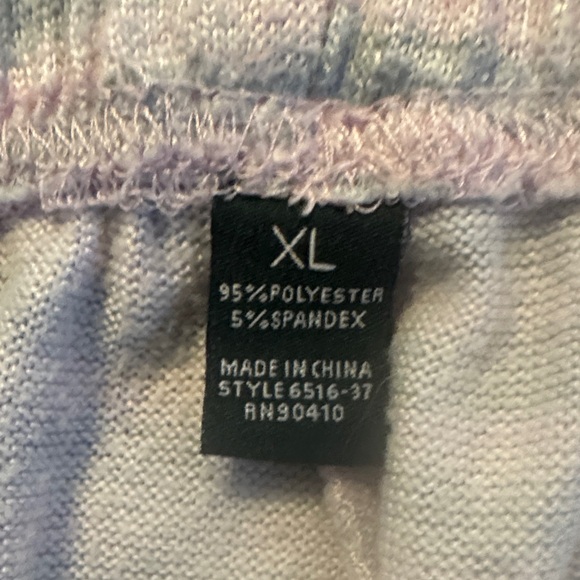 Laura Ashley Pink and Gray Pajamas - Picture 5 of 7